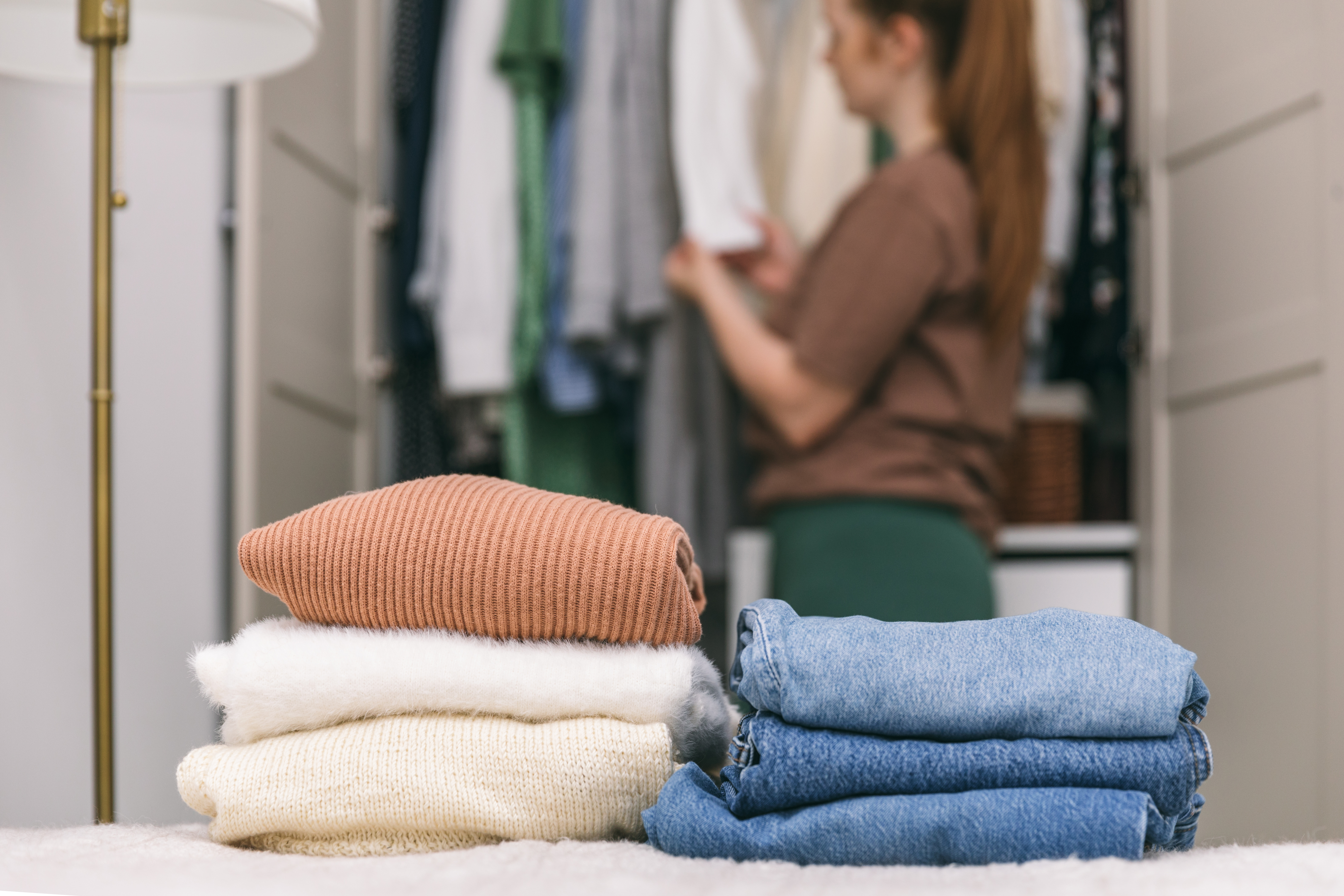 Ein ordentlicher Kleiderschrank ist sehr effektiv gegen Kleidermotten